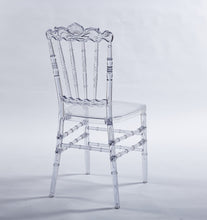 Load image into Gallery viewer, Dining Chair With Plastic Seat, Welding Chair (Set of 4) - Transparent
