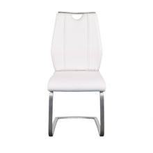 Load image into Gallery viewer, Upholstered Leather Dining Room Chairs (Set of 2) - White
