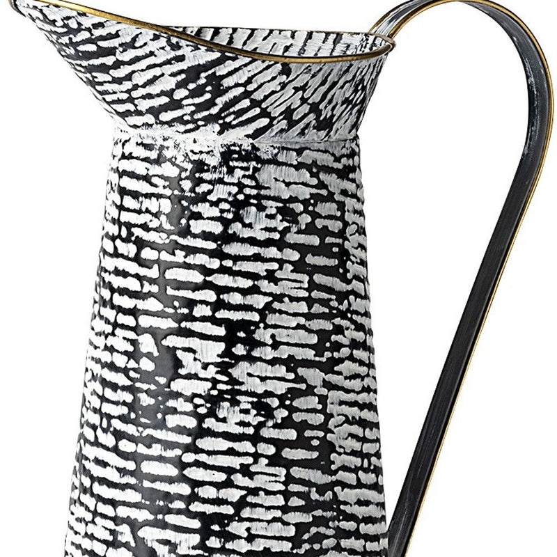 Cylinder Urns Jars (392208) - Black / White