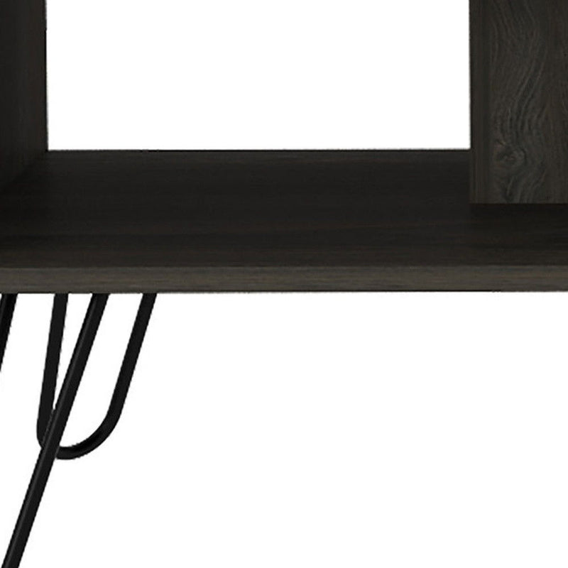 Manufactured Wood Rectangular Coffee Table - Carbon Espresso