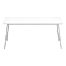 Load image into Gallery viewer, 40" Metal Coffee Table - White And Silver
