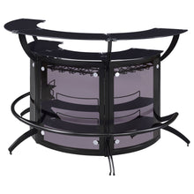 Load image into Gallery viewer, Elaina - 3 Piece Curved Freestanding Home Bar - Black
