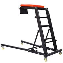 Load image into Gallery viewer, Heavy Duty Foldable Rolling Engine Top Creeper With Padded Deck And Locking Casters - Black
