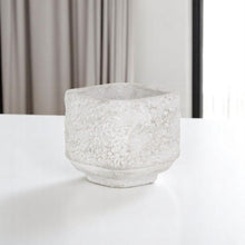 Load image into Gallery viewer, Crackle Square Pot Planter (487910) - Gray
