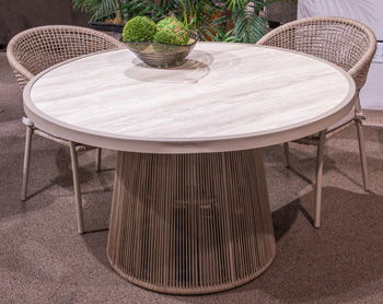 Orchard Beach - Beige - Round Dining Room Table Base
