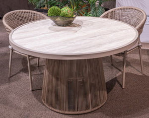 Orchard Beach - Beige - Round Dining Room Table Top