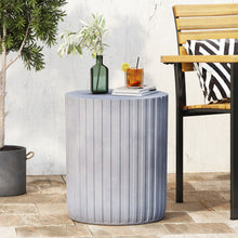 Load image into Gallery viewer, End Table, Outdoor - Light Blue
