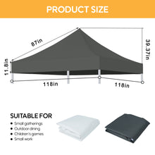 Load image into Gallery viewer, Canopy Replacement Top With 4 Pack W8 Bags, Pop Up Tent Cover Only, Frame Not Included
