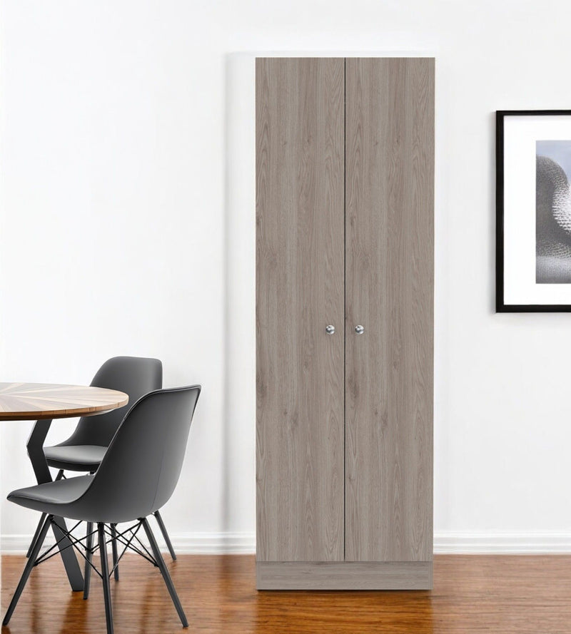 71" Pantry Or Storage Closet - Light Gray