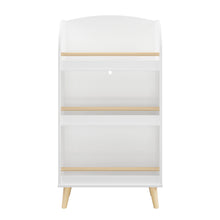 Load image into Gallery viewer, Bookshelf 3 Tier Book Organizer With Toy Storage - White
