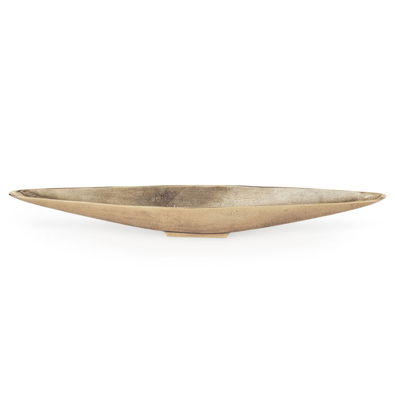 40" Boat Metal Vanity Tray - Gold