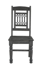 Load image into Gallery viewer, Wood Slat Back Dining Side Chairs (Set of 2) - Black
