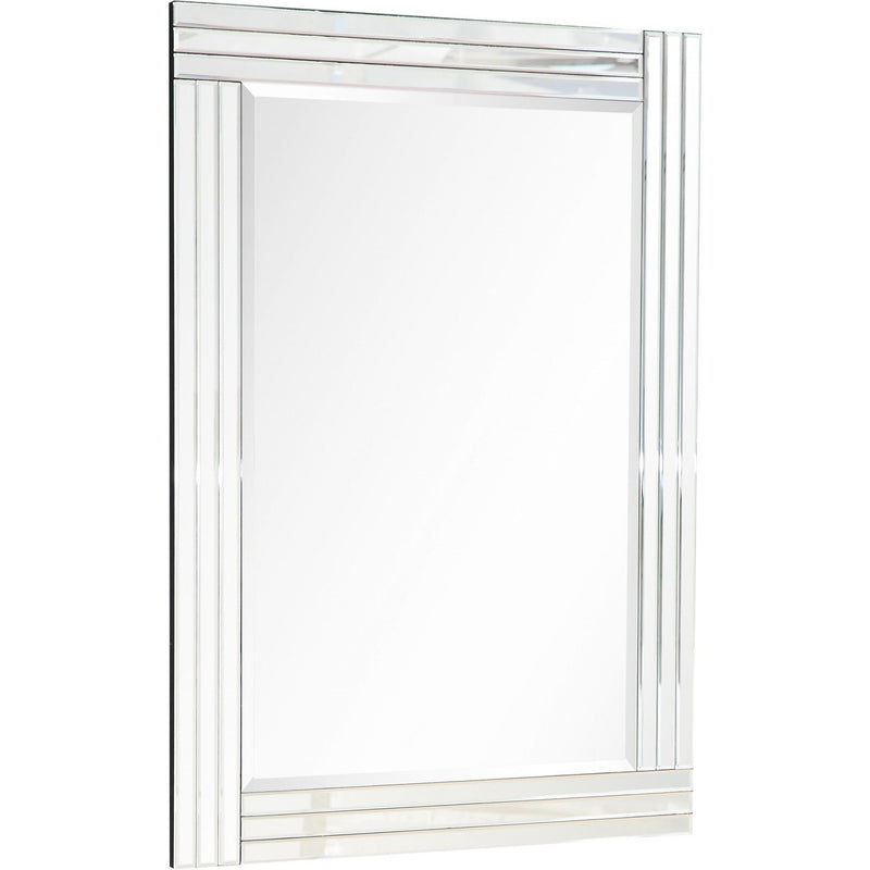 42" Framed Accent Mirror - Clear
