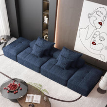 Load image into Gallery viewer, Modern Oversized Diy Combination Modular Sectional Sofa With Pillows
