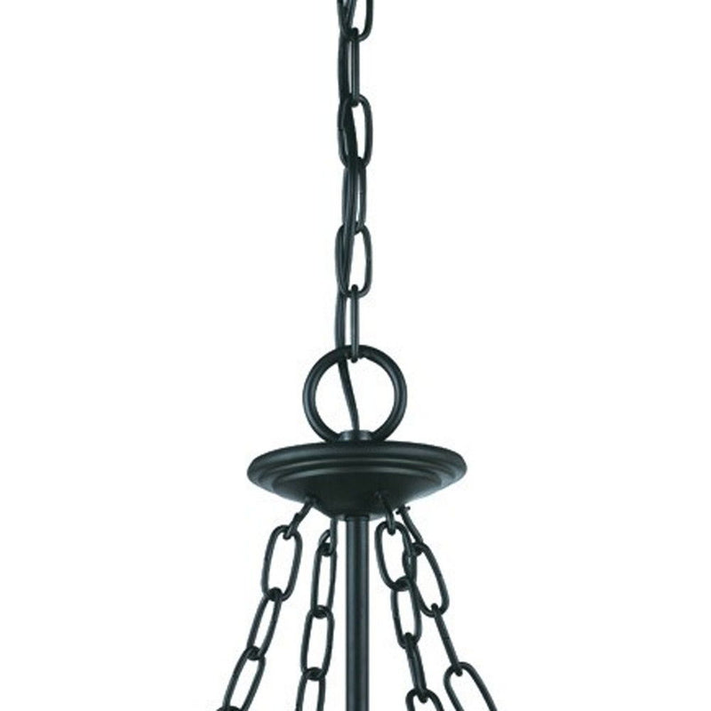 Belle 3-Light Hanging light - Matte Black