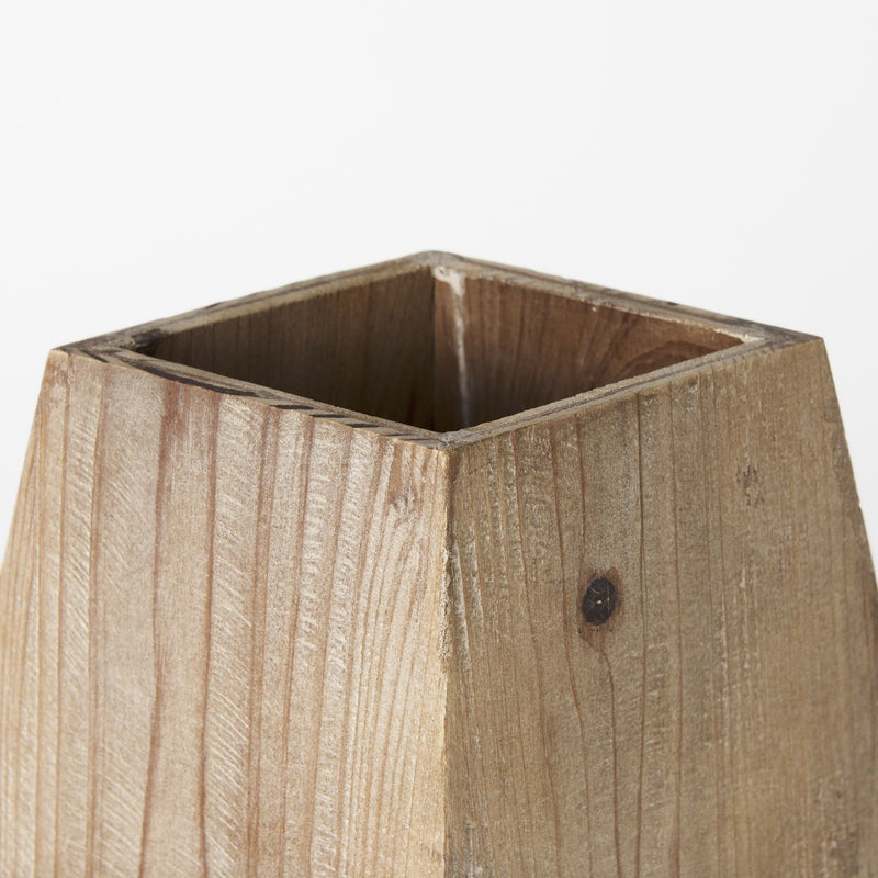 Abstract Cylinder Table Vase (397506) - Natural