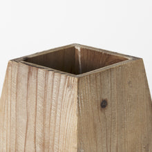 Load image into Gallery viewer, Abstract Cylinder Table Vase (397506) - Natural
