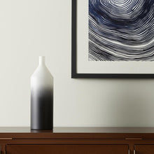 Load image into Gallery viewer, Ombre Table Vase (608329) - Black / White
