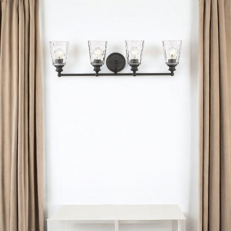 Mae 4-Light Oil-Rubbed Vanity - Bronze