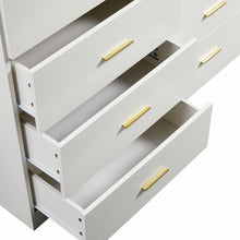 Load image into Gallery viewer, Modern Drawer Dresser For Bedroom, Ample Storage Wide Chest Of Drawers
