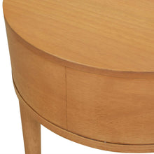 Load image into Gallery viewer, Cabana - Round Cane Storage Side Table - Natural Brown Oak
