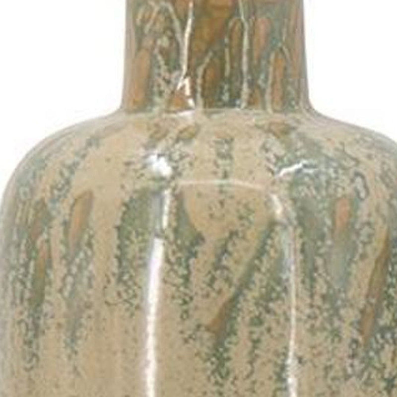 Round Table Vase (Set of 3) - Beige / Blue / Green