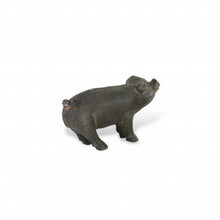 Load image into Gallery viewer, Pig Hand Painted Sculpture - Black
