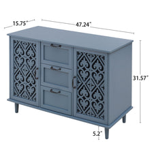 Load image into Gallery viewer, 2 Door 3 Drawer Cabinet
