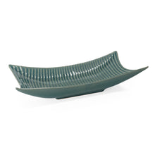 Load image into Gallery viewer, 20" Ceramic Vanity Tray - Blue / Green
