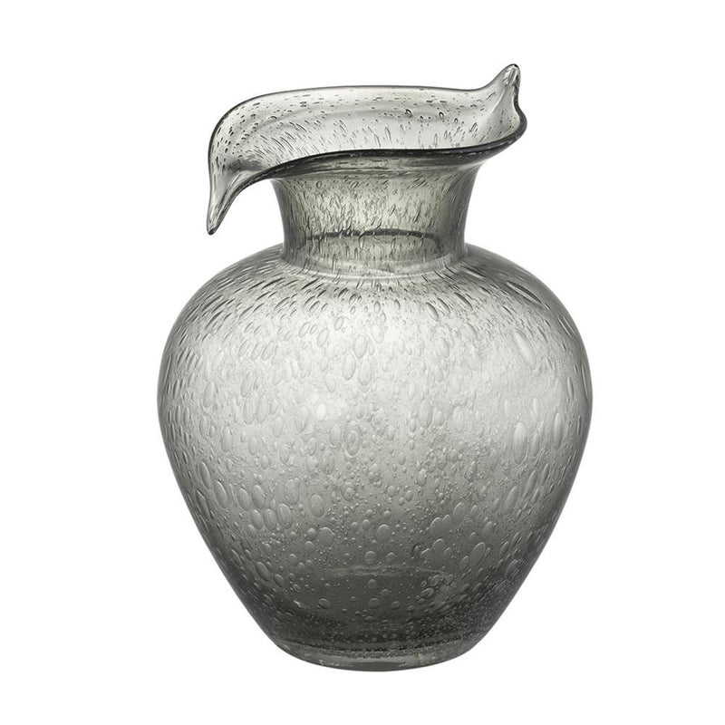 Bubble Round Table Vase (565475) - Light Gray