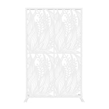 Load image into Gallery viewer, Free Standing Decorative Privacy Screen, Outdoor And Indoor Divider
