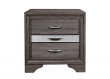 Load image into Gallery viewer, 27" Two Drawer Nightstand - Gray
