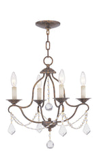 Load image into Gallery viewer, 18" 4-Light Dimmable Chandelier With Shades - Bronze
