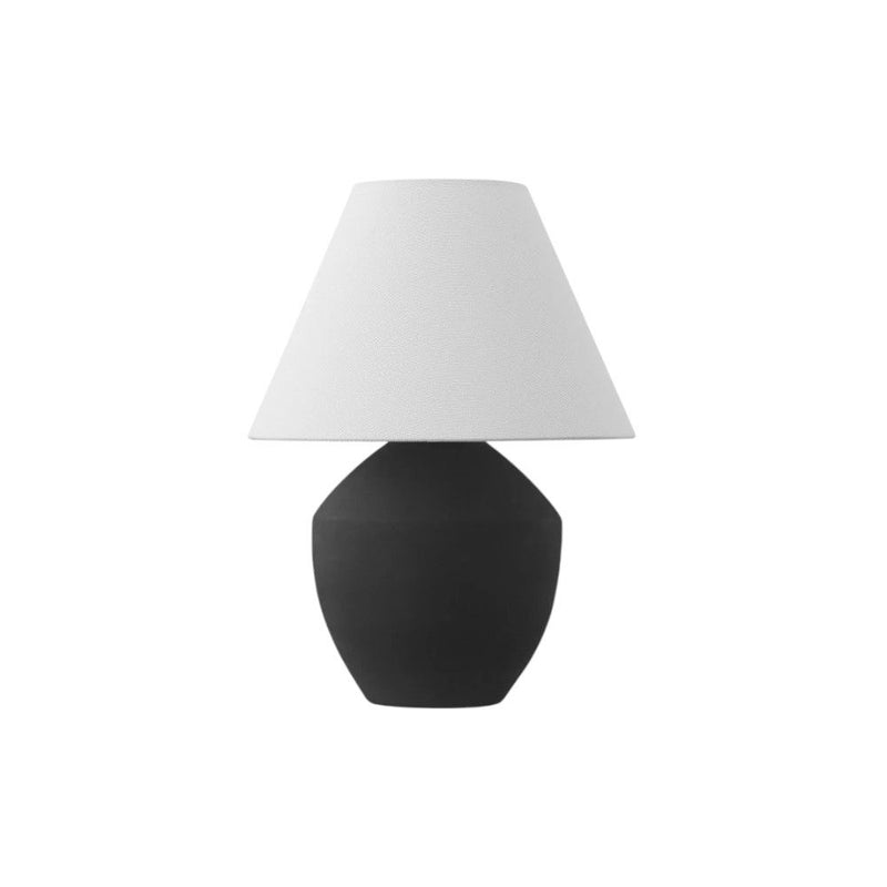 21" Novelty Table Lamps With Empire Shades (Set of 2) - Black