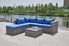 Load image into Gallery viewer, Patio Sofa With Cushions

