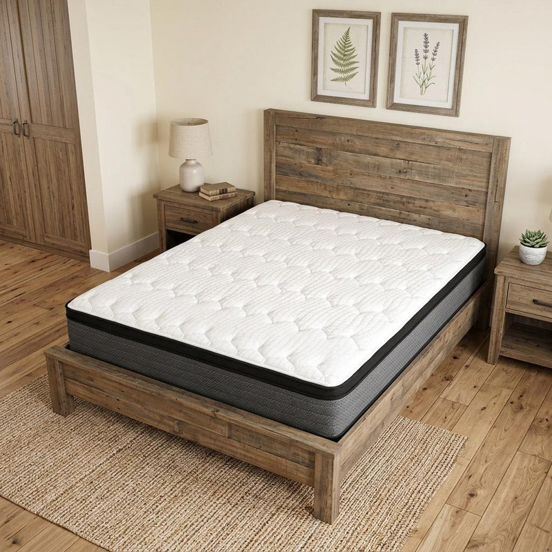 Foam Plush Euro Top Hybrid Mattress (746927) - Full Long
