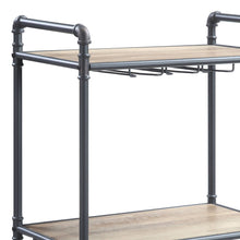 Load image into Gallery viewer, Brantley - Wine Rack - Gray / Oak
