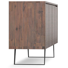 Load image into Gallery viewer, Lowry - Large 4 Door Sideboard Buffet - Distressed Charcoal Brown
