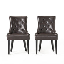 Load image into Gallery viewer, Contemporary Cheney Dining Chair Set With Tufted Design
