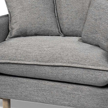 Load image into Gallery viewer, 42" Linen Arm Chair - Gray
