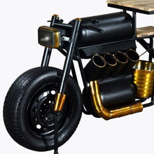 Load image into Gallery viewer, 17" X 70.5" X 33" Vector Bike Bar - Black / Gold
