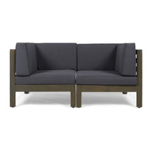 Load image into Gallery viewer, Oana - 2 Piece Loveseat Set With Water Resistant Cushions
