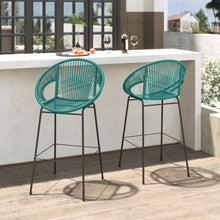 Load image into Gallery viewer, Ferrara - Outdoor Patio Barstool (Set of 2)
