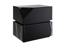 Load image into Gallery viewer, Glass Block End Table - Black
