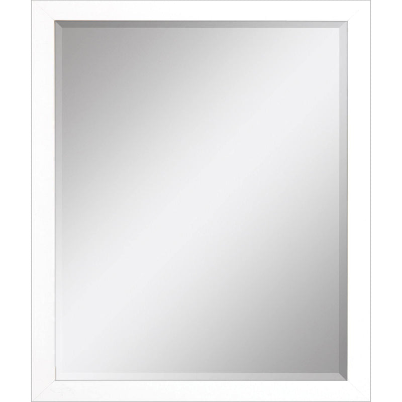 33'' Framed Accent Mirror - White