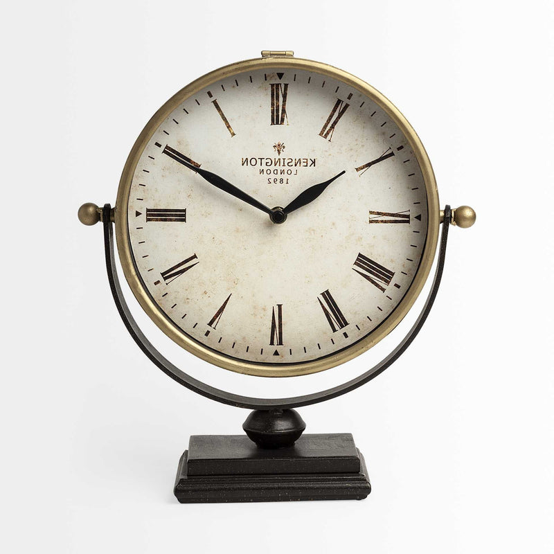 Round Wall Clock - Gold