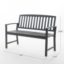 Load image into Gallery viewer, Farmhouse Style Loja Bench Indoor / Outdoor
