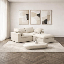 Load image into Gallery viewer, Blend Modular L Shaped Three Piece Corner Sectional - Khaki
