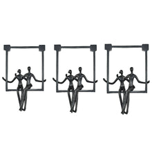 Load image into Gallery viewer, People Tabletop Sculpture (Set of 3) (568368) - Black
