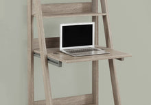 Load image into Gallery viewer, 26" Taupe Wood Ladder Desk
